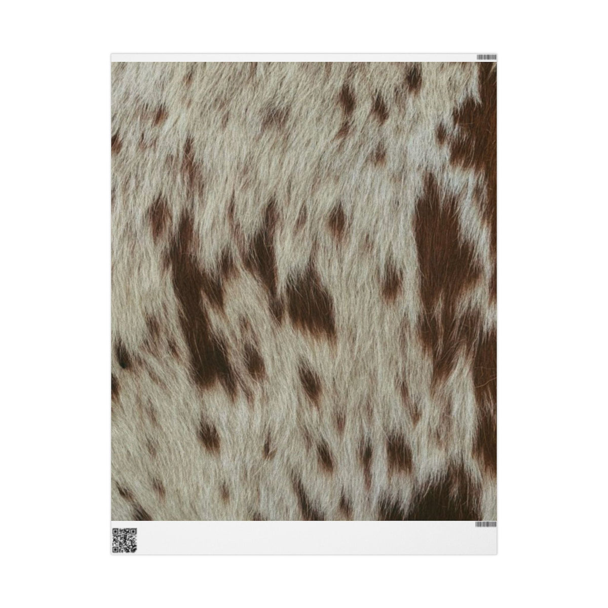 Wrapping Paper – Cozy Faux Fur Animal Print Gift Wrap