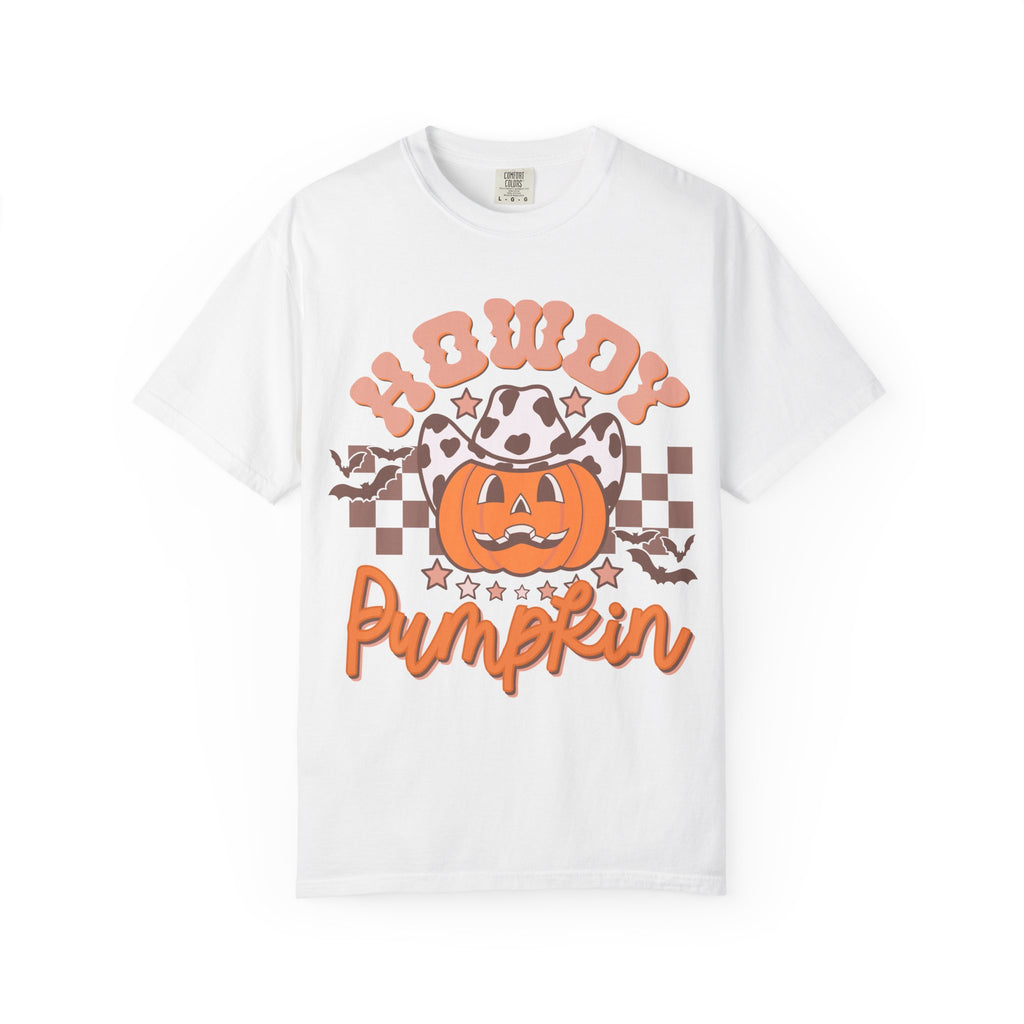 Howdy Pumpkin T-Shirt — Retro Jack-O’-Lantern Halloween Tee