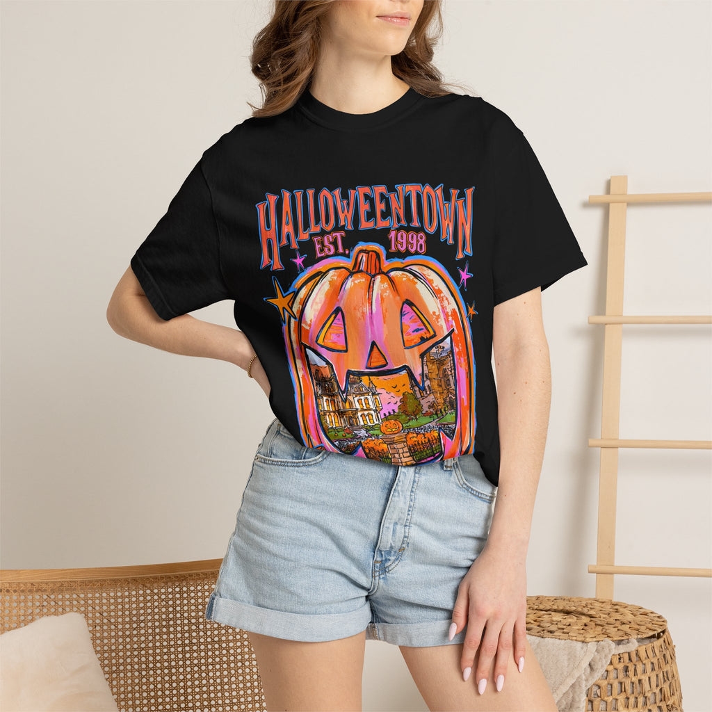 Halloween Town Vintage Pumpkin T-Shirt