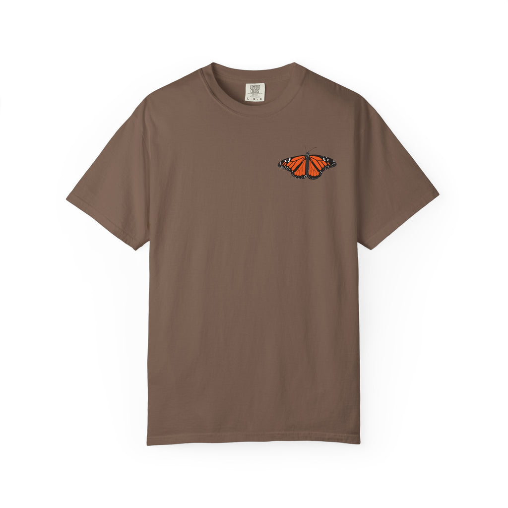 There Was Jesus Butterfly Christian T-Shirt