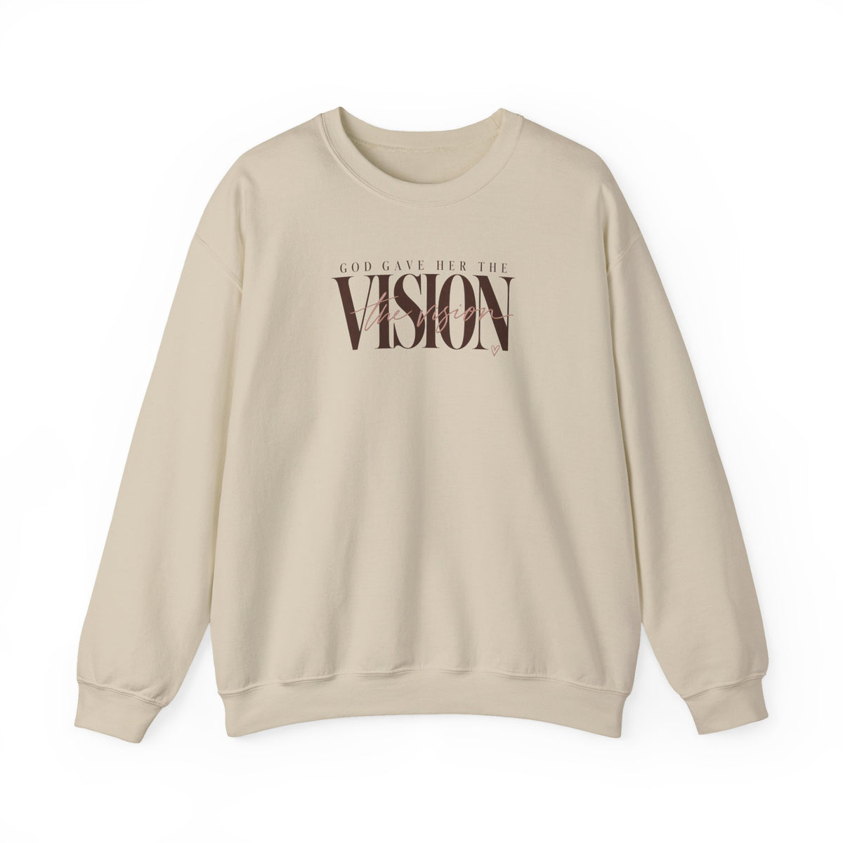 God Gave Her The Vision Crewneck Sweatshirt