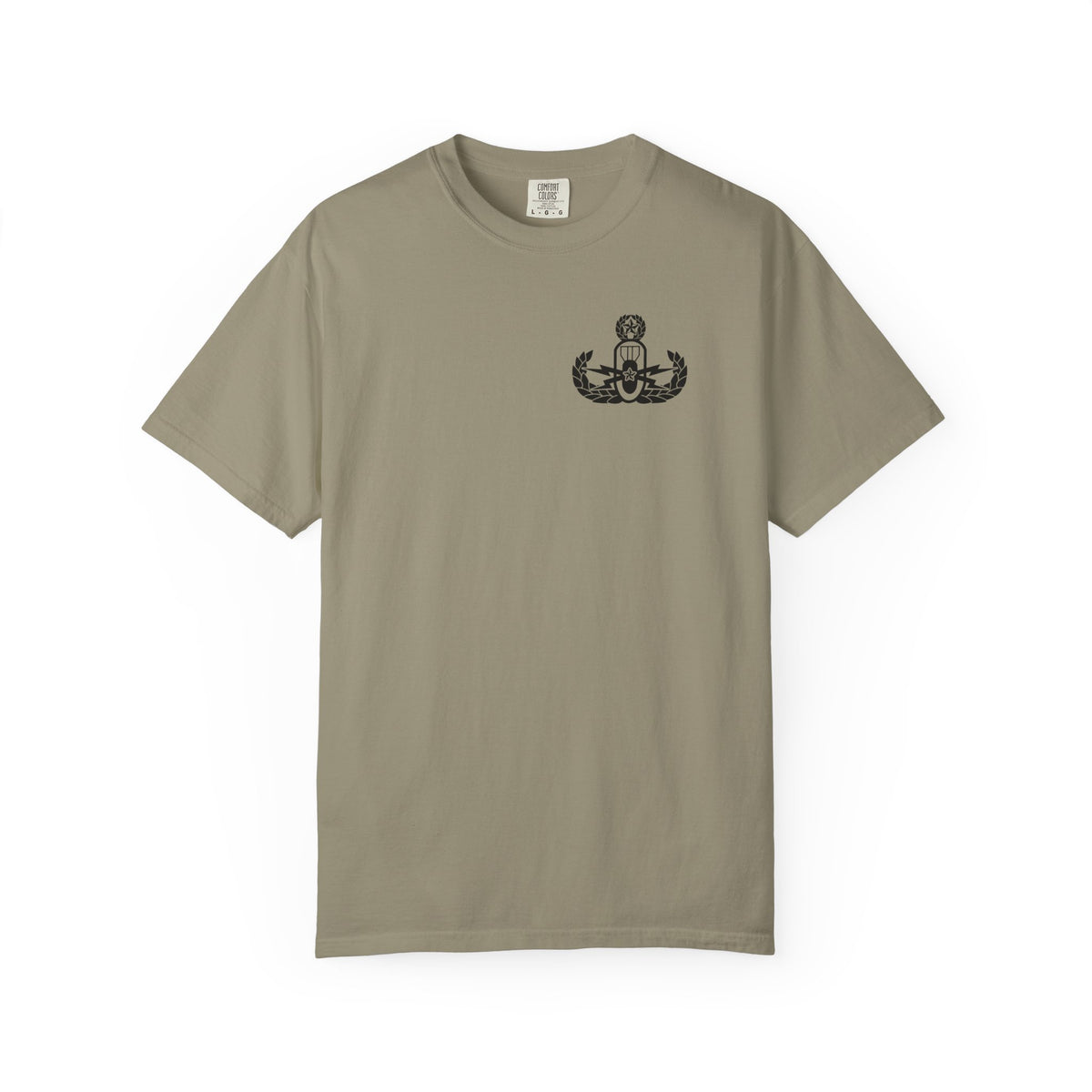 EOD Military Athlete T-Shirt — Vintage Anchor Emblem Front, 'MILITARY ATHLETE' Back