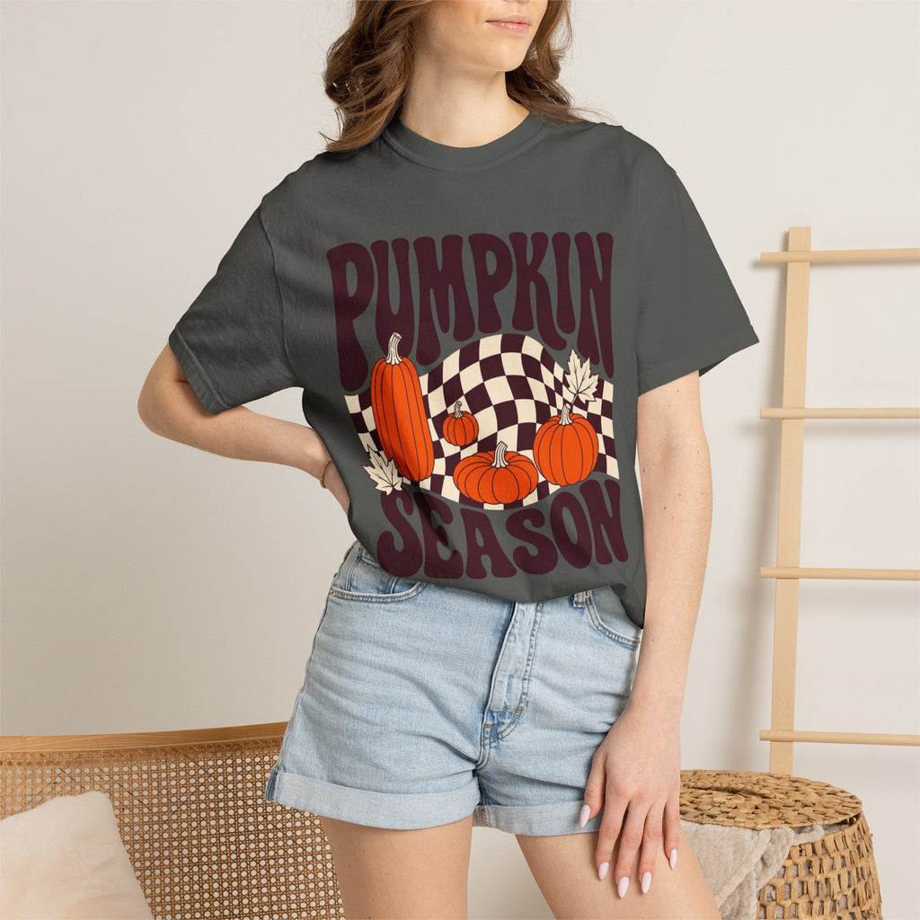 Pumpkin Season T-Shirt — Retro Fall Pumpkin Graphic Tee