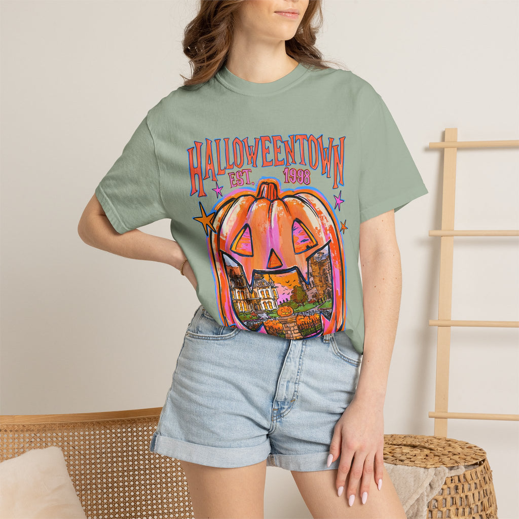 Halloween Town Vintage Pumpkin T-Shirt