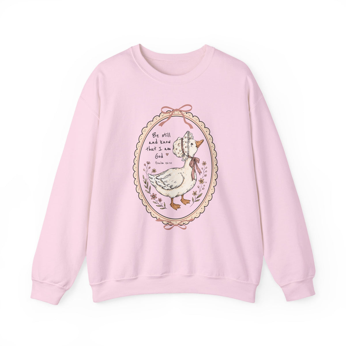 Be Still and Know That I Am God Crewneck Sweatshirt