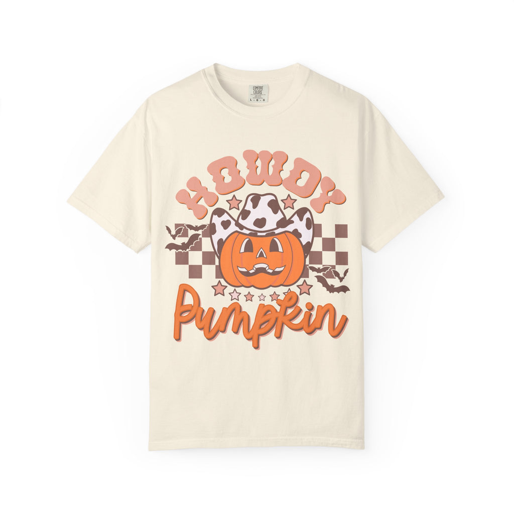 Howdy Pumpkin T-Shirt — Retro Jack-O’-Lantern Halloween Tee