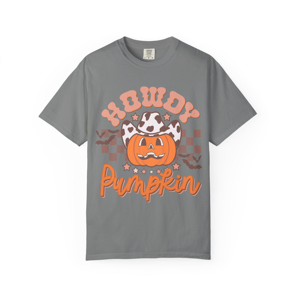 Howdy Pumpkin T-Shirt — Retro Jack-O’-Lantern Halloween Tee