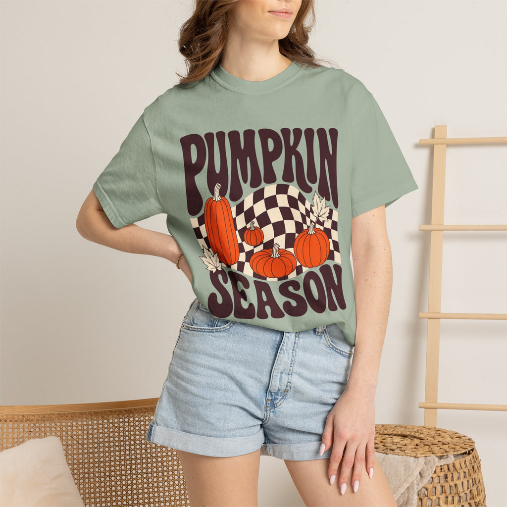 Pumpkin Season T-Shirt — Retro Fall Pumpkin Graphic Tee