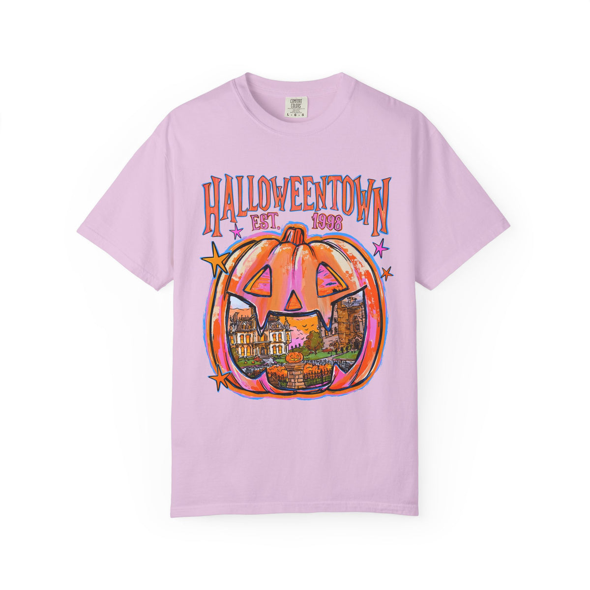 Halloween Town Vintage Pumpkin T-Shirt