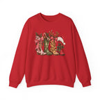 Christmas Reindeer Crewneck Sweatshirt