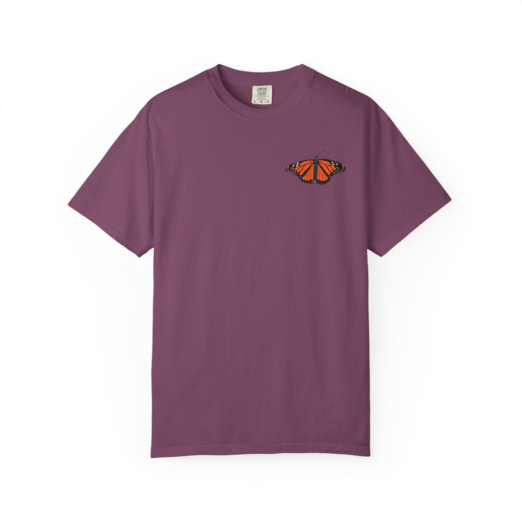 There Was Jesus Butterfly Christian T-Shirt
