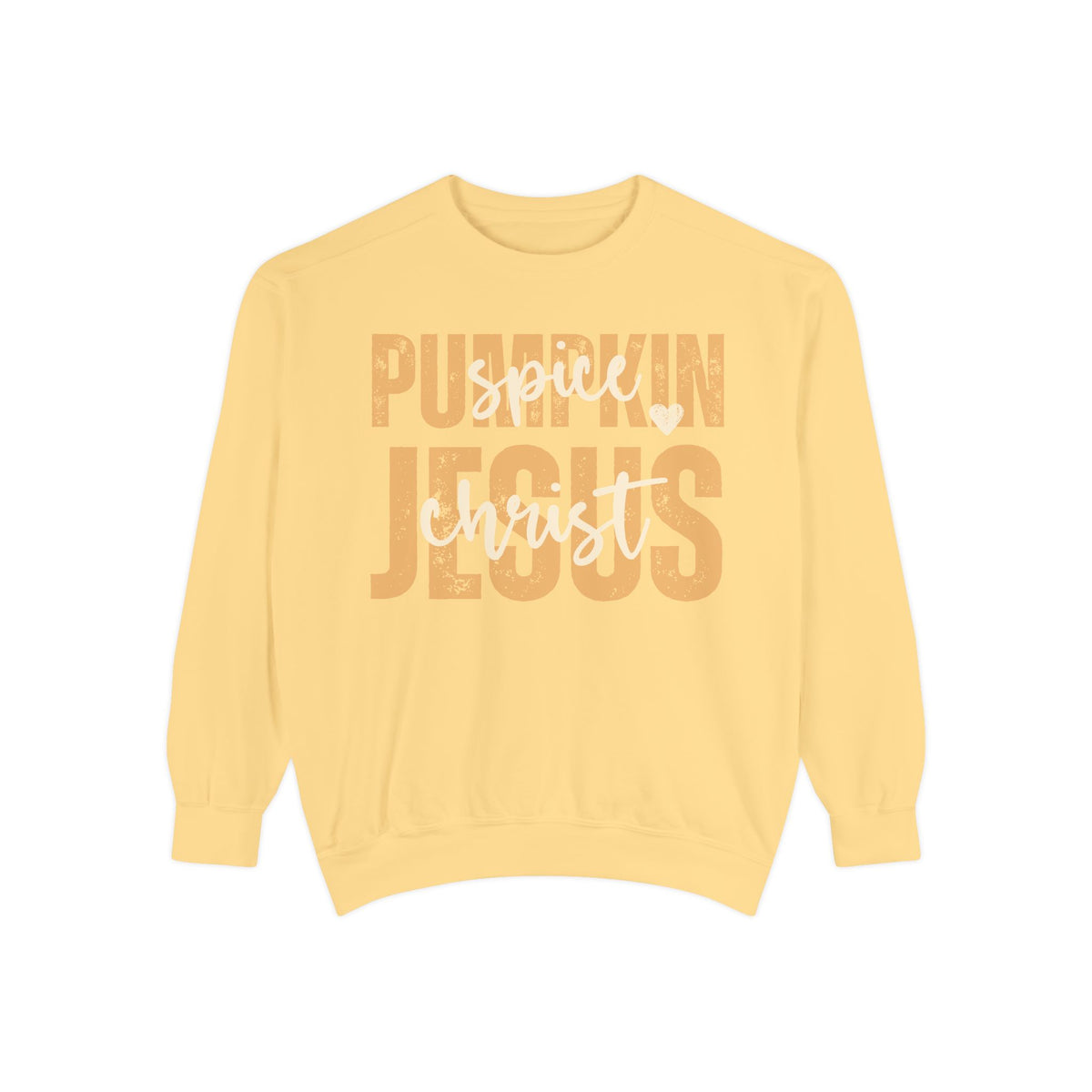 Christian Sweatshirt — Pumpkin Spice Jesus Christ Graphic Pullover