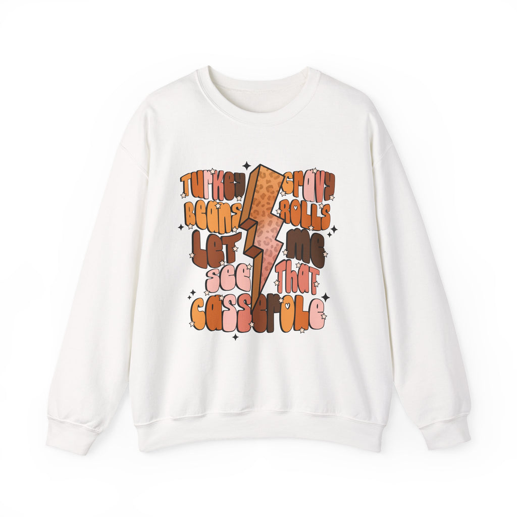 Thankful, Grateful, Blessed Thanksgiving Crewneck Sweatshirt