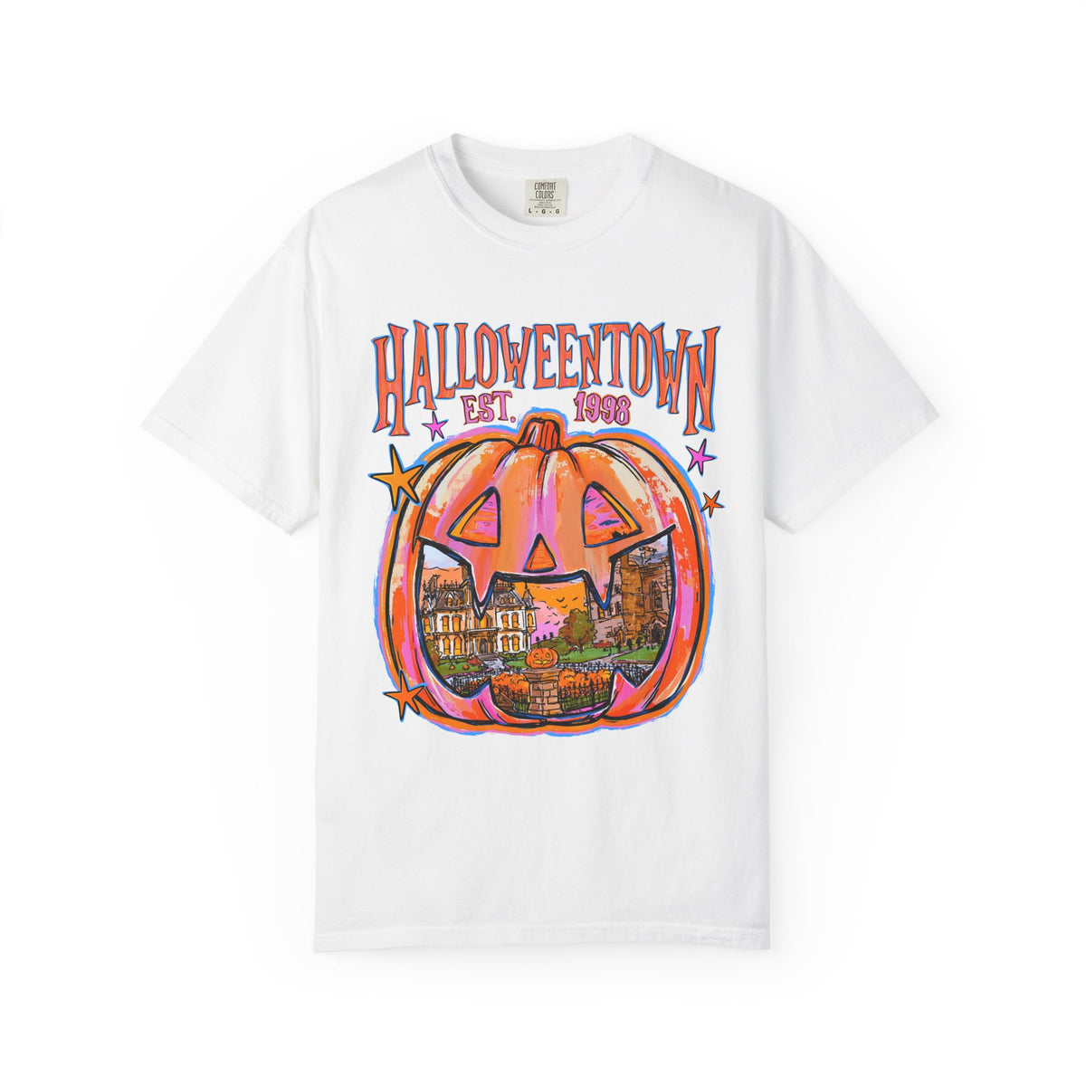 Halloween Town Vintage Pumpkin T-Shirt