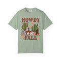 Howdy Fall T-Shirt — Western Cactus Pumpkin Autumn Tee