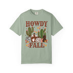 Howdy Fall T-Shirt — Western Cactus Pumpkin Autumn Tee