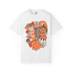 Autumn Cozy Collage T-Shirt — Fall Pumpkin Spice Graphic Tee