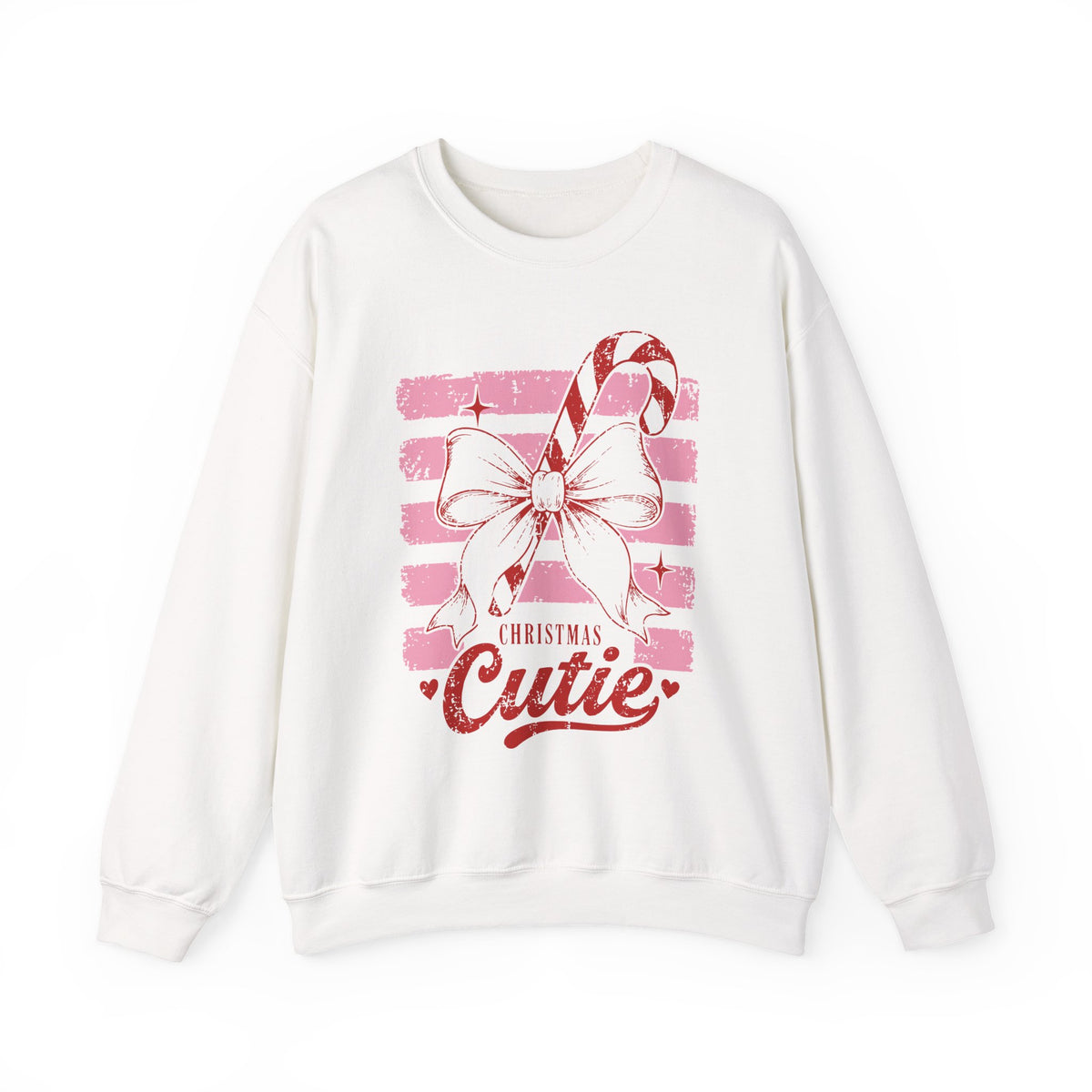 Christmas Cutie Candy Cane Sweatshirt