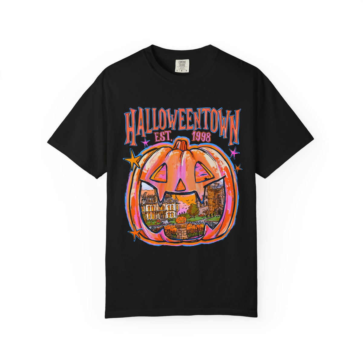 Halloween Town Vintage Pumpkin T-Shirt