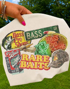 Bass Pro Shops Vintage Patch T-Shirt — Rare Baits Graphic Tee