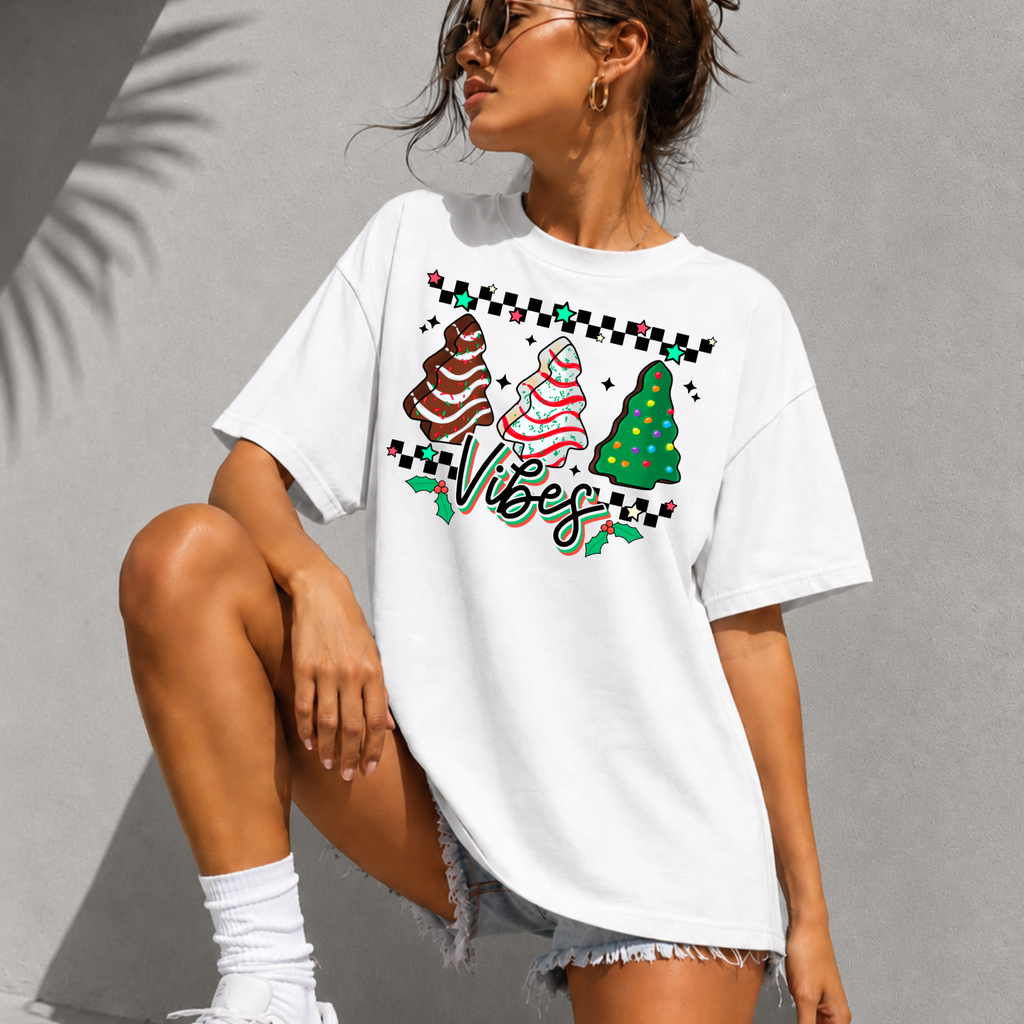 Christmas Tree Vibes T-Shirt