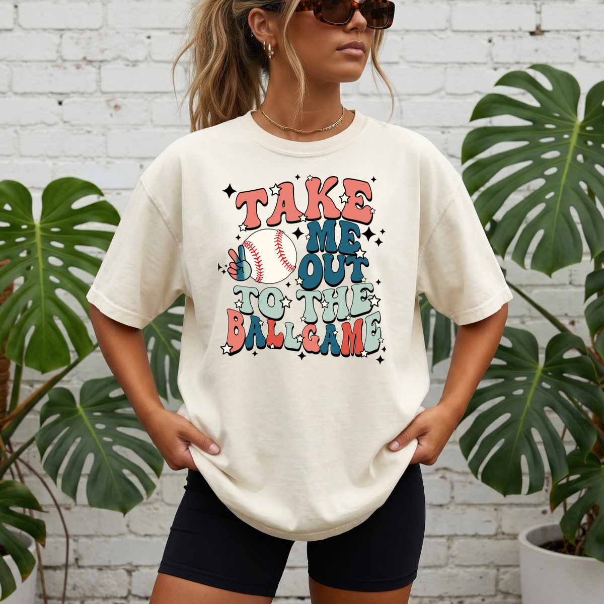 Take Me Out to the Ballgame Baseball T‑Shirt
