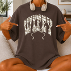 Wifey Camo Graphic T-Shirt — Garment-Dyed Tee
