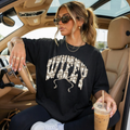 Wifey Camo Graphic T-Shirt — Garment-Dyed Tee