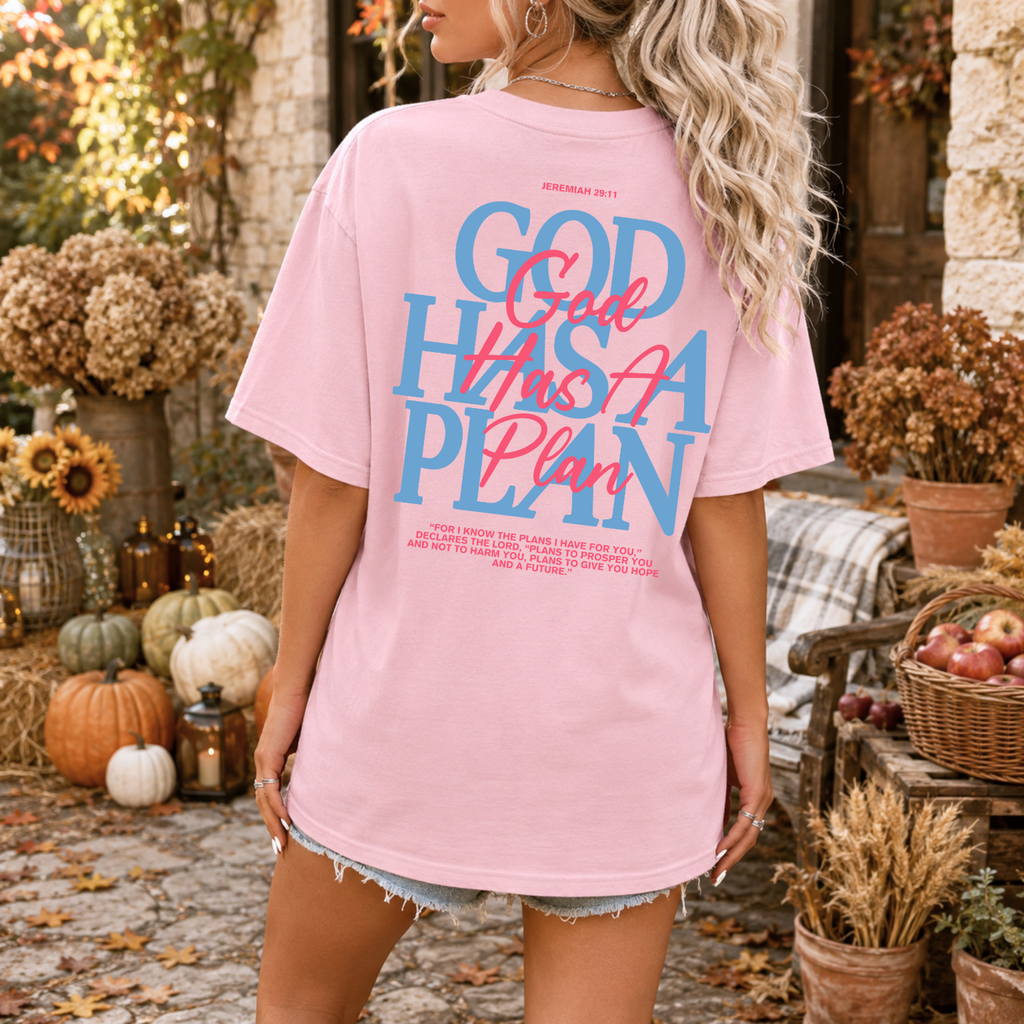 “God Has a Plan” Inspirational T-Shirt
