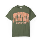 Pumpkin Season T-Shirt — Gingham Fall Graphic Tee