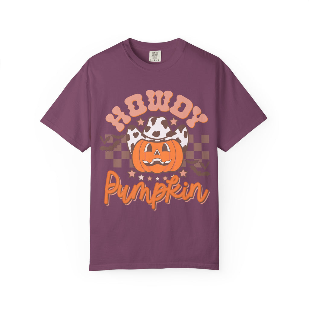 Howdy Pumpkin T-Shirt — Retro Jack-O’-Lantern Halloween Tee