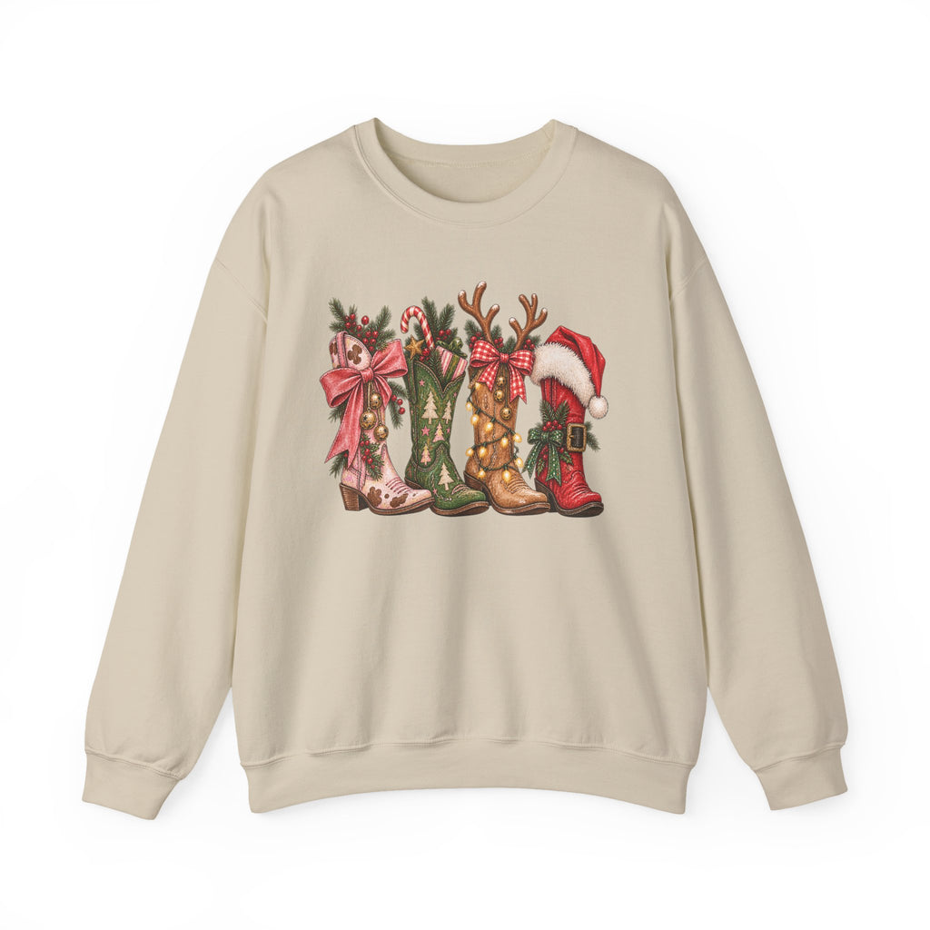 Christmas Reindeer Crewneck Sweatshirt