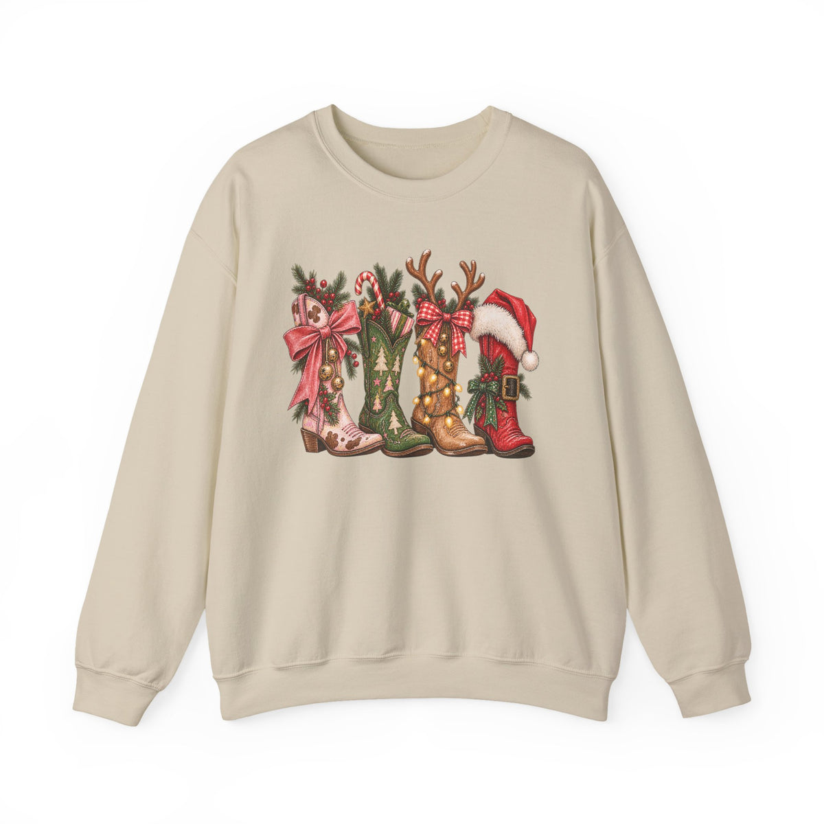 Christmas Reindeer Crewneck Sweatshirt
