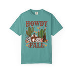 Howdy Fall T-Shirt — Western Cactus Pumpkin Autumn Tee
