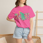 Merry Christmas Tree Graphic T-Shirt