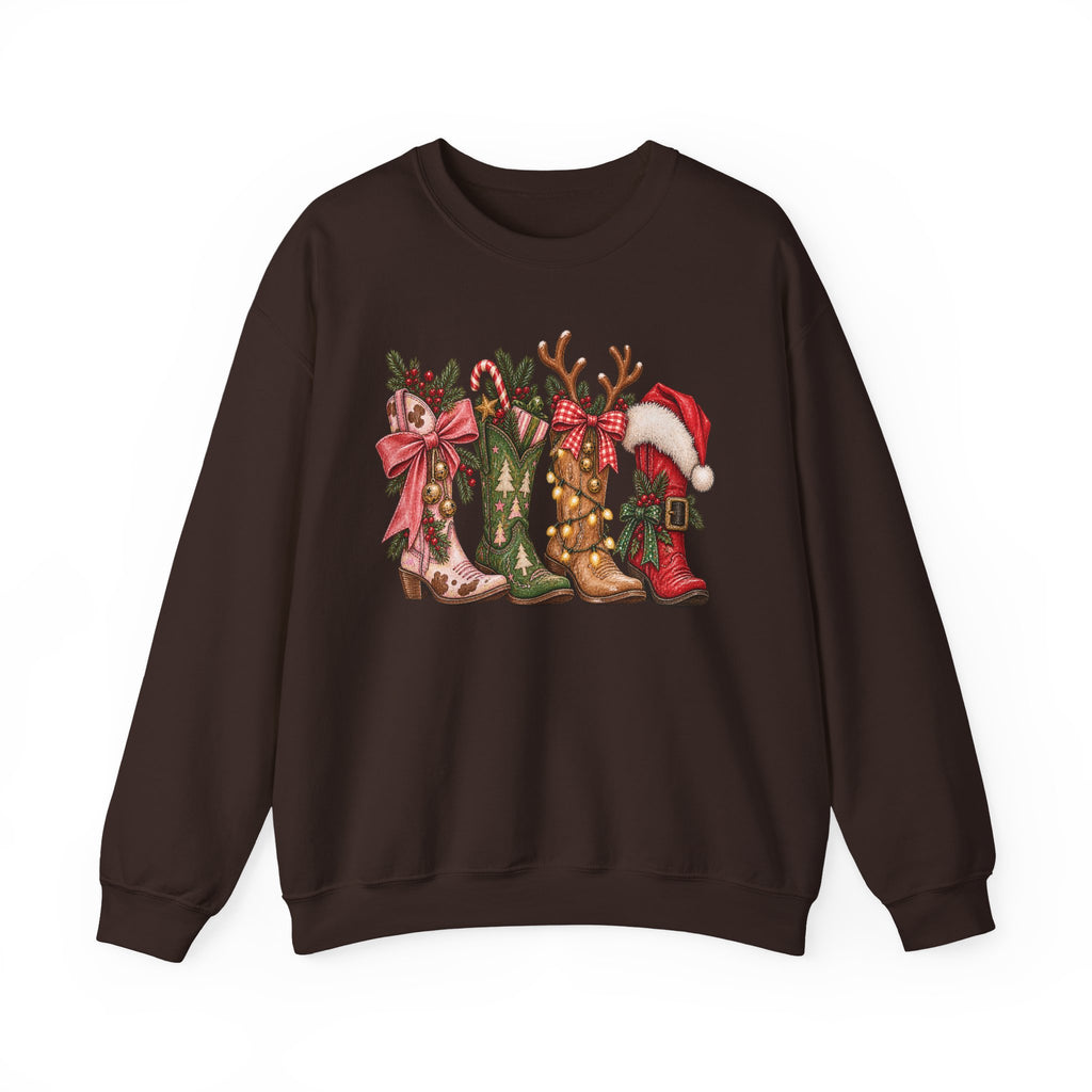 Christmas Reindeer Crewneck Sweatshirt