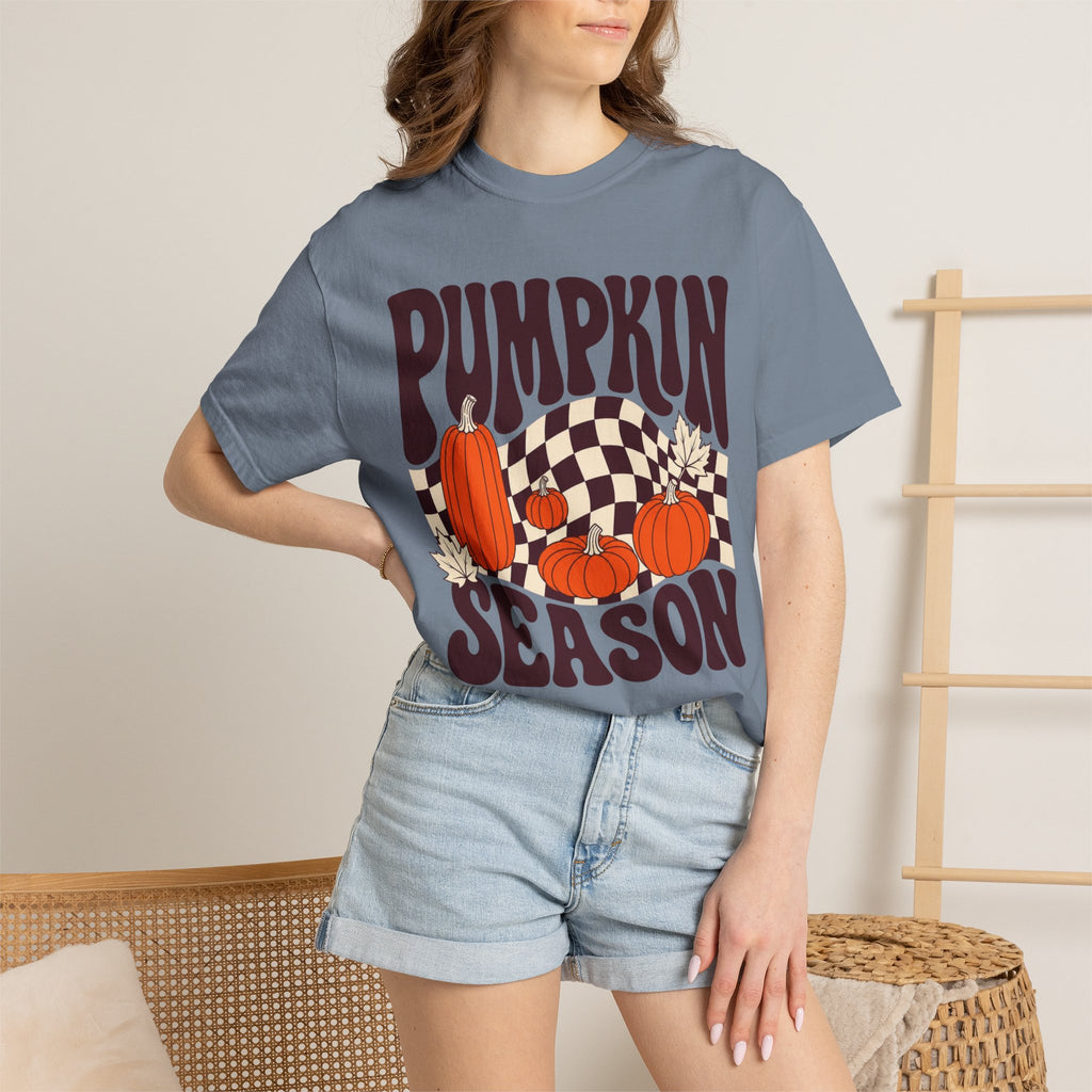 Pumpkin Season T-Shirt — Retro Fall Pumpkin Graphic Tee