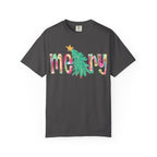 Merry Christmas Tree Graphic T-Shirt