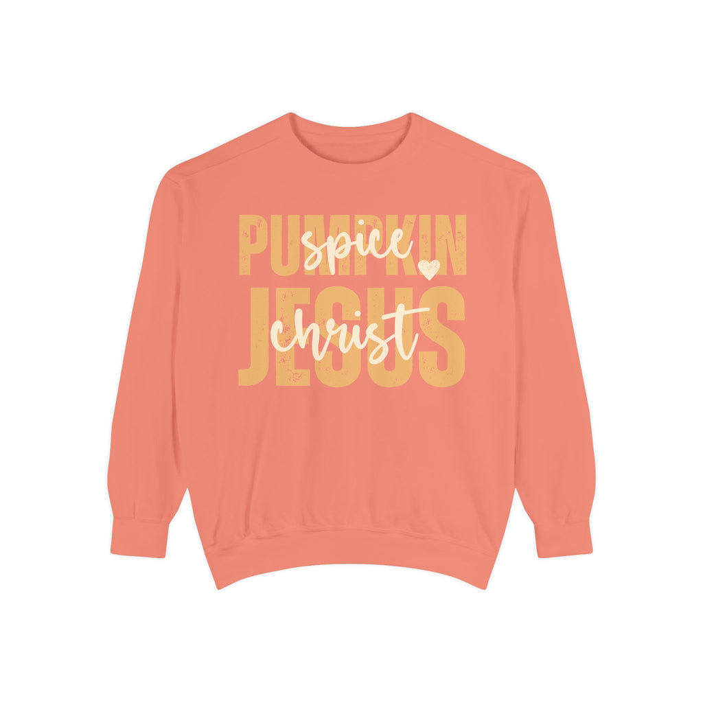 Christian Sweatshirt — Pumpkin Spice Jesus Christ Graphic Pullover