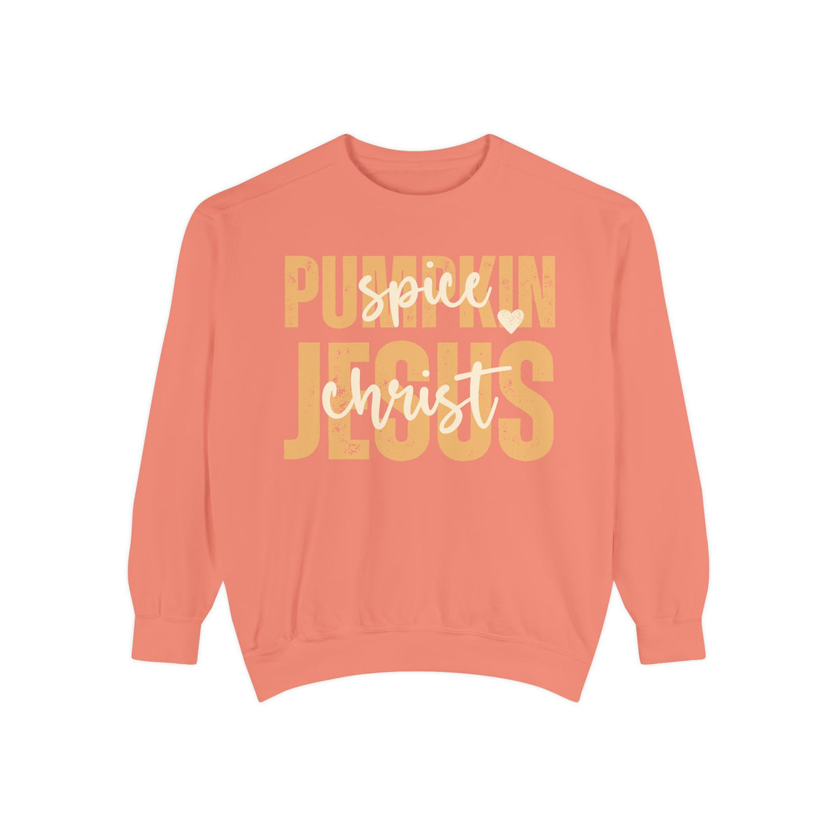 Christian Sweatshirt — Pumpkin Spice Jesus Christ Graphic Pullover