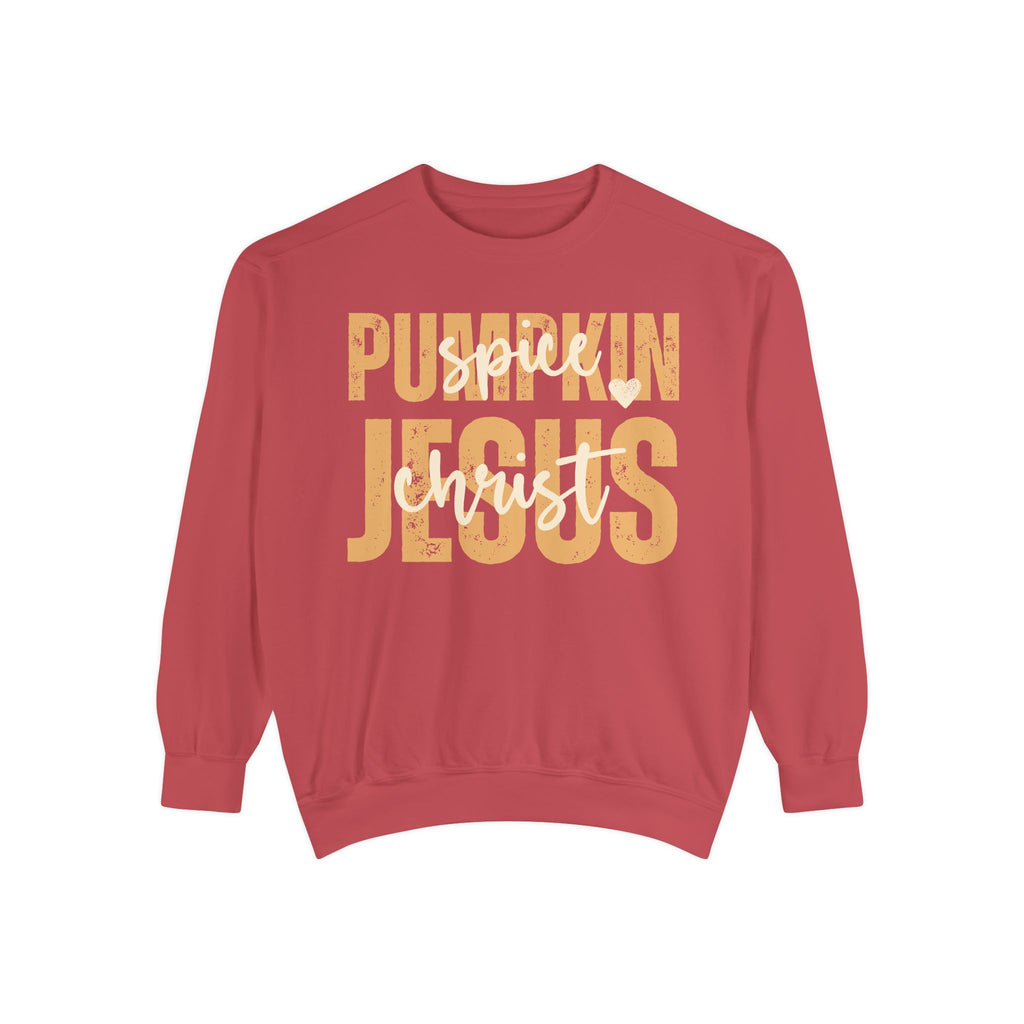 Christian Sweatshirt — Pumpkin Spice Jesus Christ Graphic Pullover