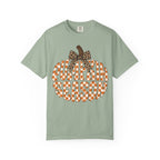 Pumpkin Season T-Shirt — Fall Graphic Tee with Leopard Bow