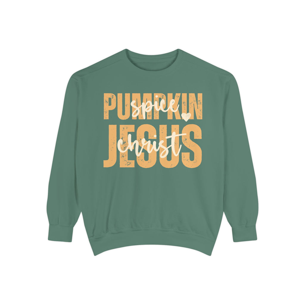 Christian Sweatshirt — Pumpkin Spice Jesus Christ Graphic Pullover