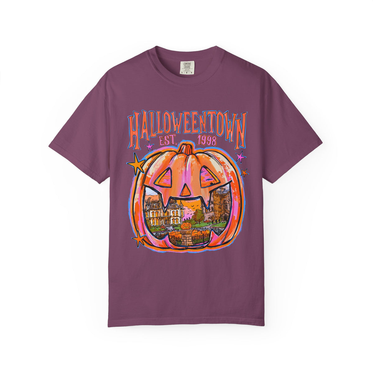 Halloween Town Vintage Pumpkin T-Shirt