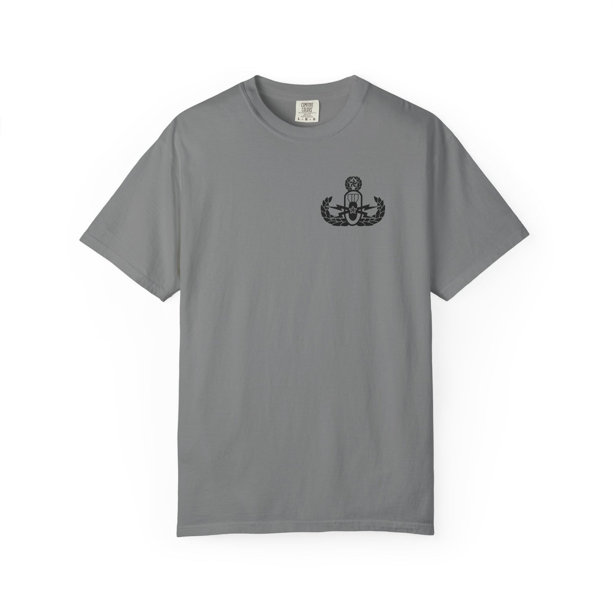 EOD Military Athlete T-Shirt — Vintage Anchor Emblem Front, 'MILITARY ATHLETE' Back