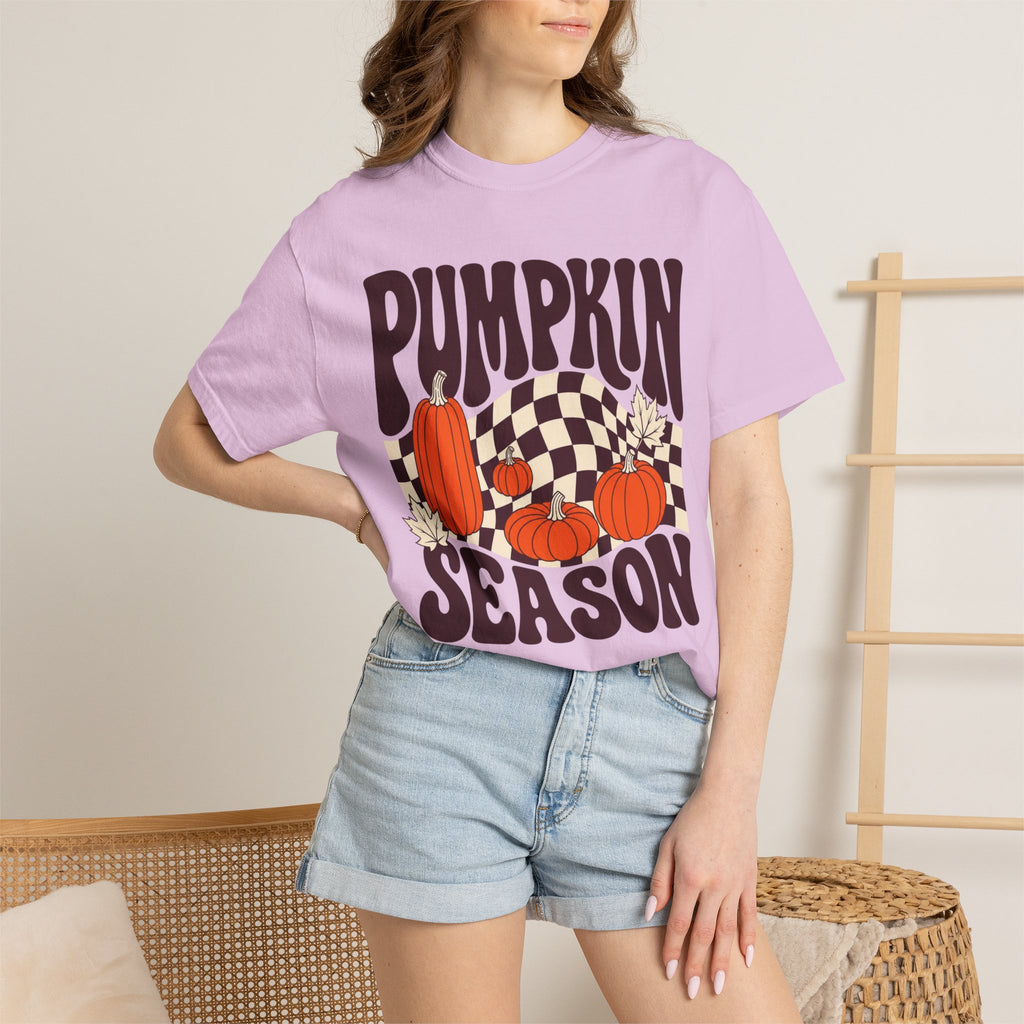 Pumpkin Season T-Shirt — Retro Fall Pumpkin Graphic Tee