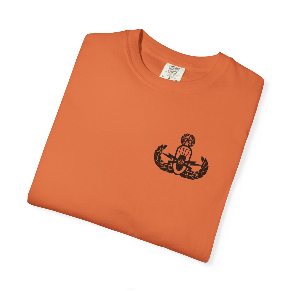 EOD Military Athlete T-Shirt — Vintage Anchor Emblem Front, 'MILITARY ATHLETE' Back