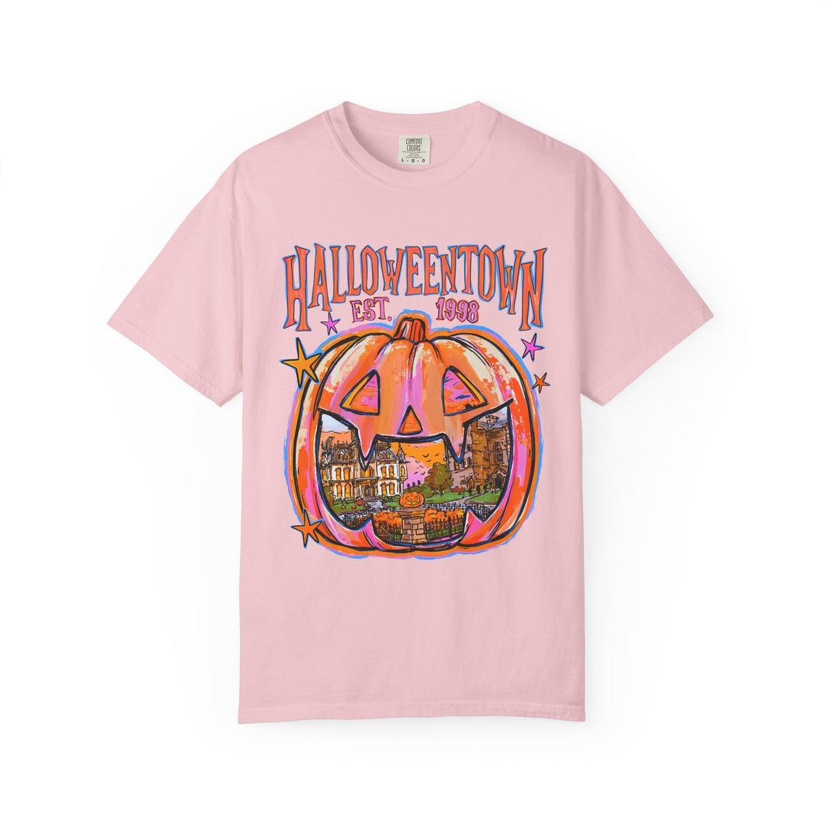 Halloween Town Vintage Pumpkin T-Shirt