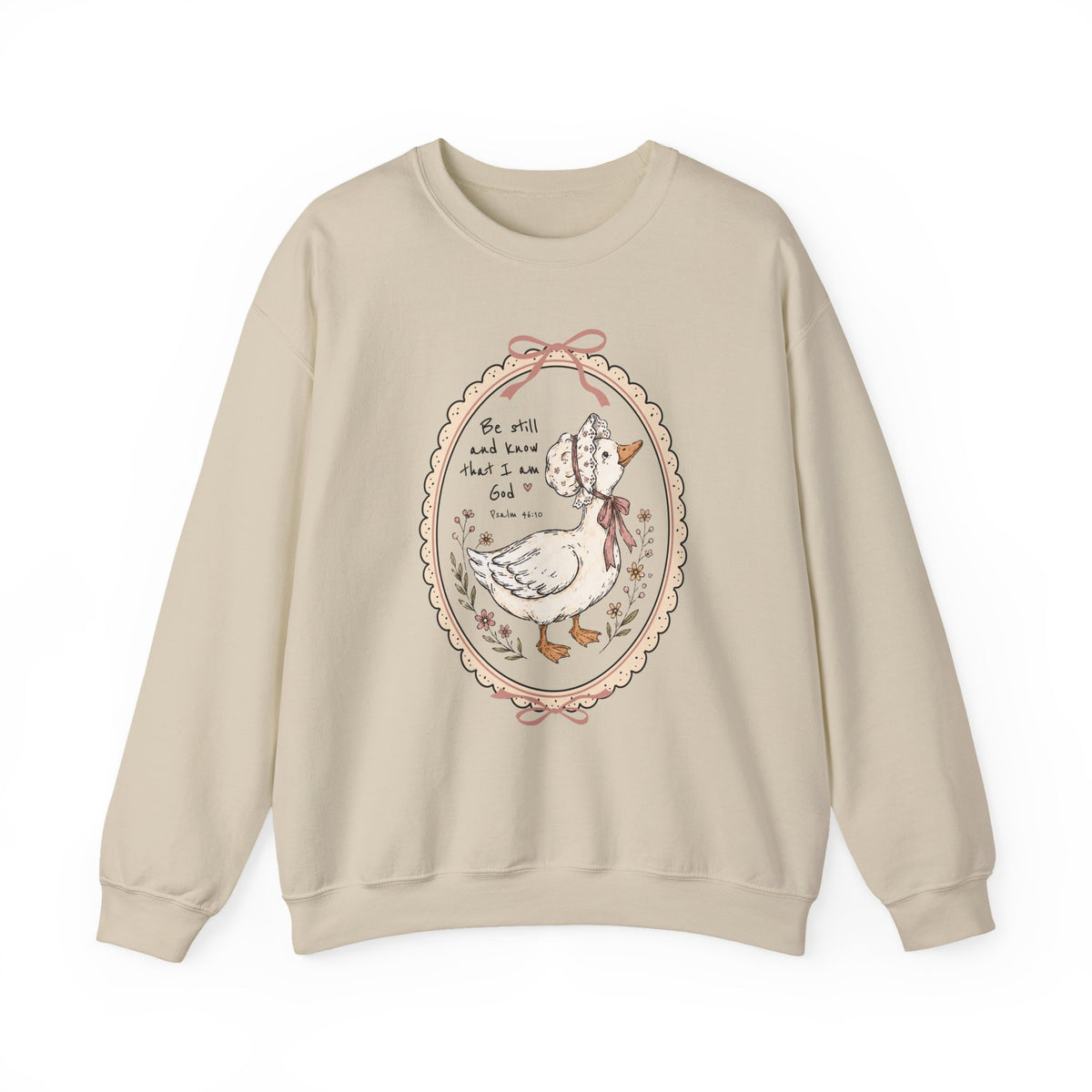 Be Still and Know That I Am God Crewneck Sweatshirt