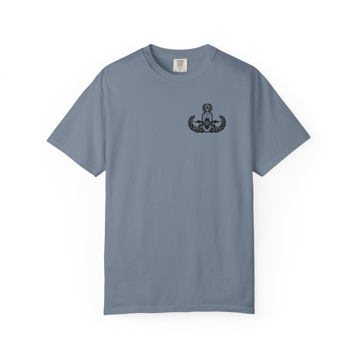 EOD Military Athlete T-Shirt — Vintage Anchor Emblem Front, 'MILITARY ATHLETE' Back